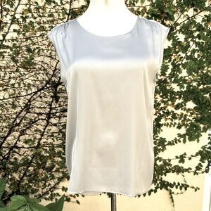 NWT Repeat Cashmere elastic silk top
